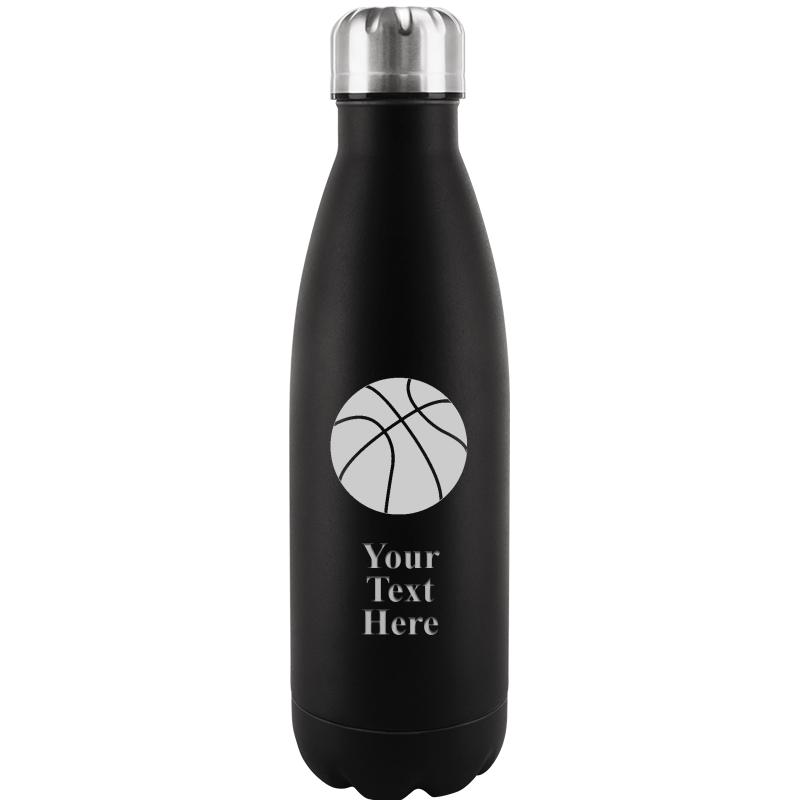 BLACK WATER BOTTLE 17 OZ