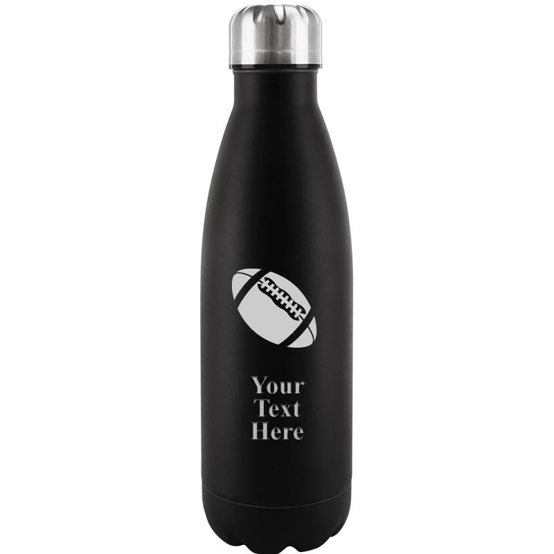 BLACK WATER BOTTLE 17 OZ