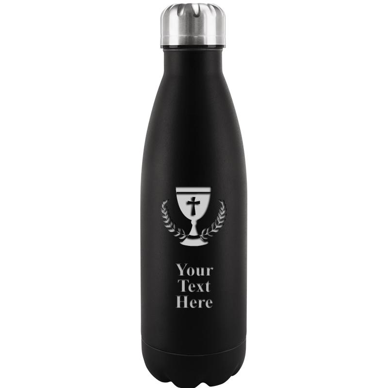 BLACK WATER BOTTLE 17 OZ