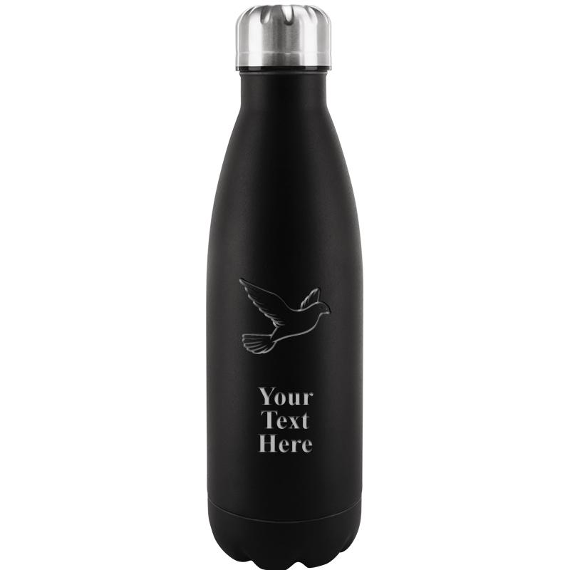 BLACK WATER BOTTLE 17 OZ