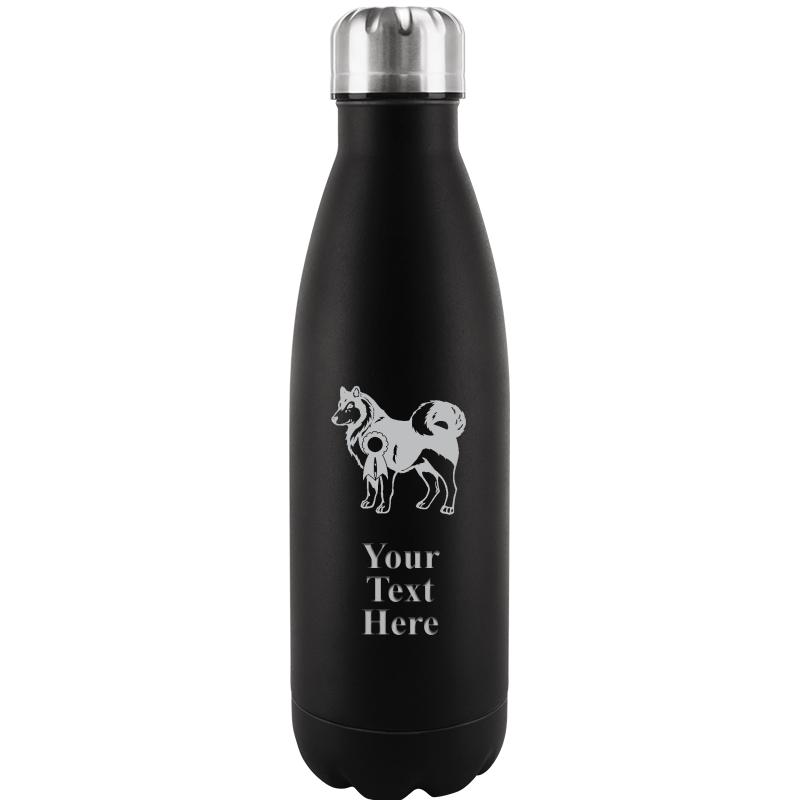 BLACK WATER BOTTLE 17 OZ