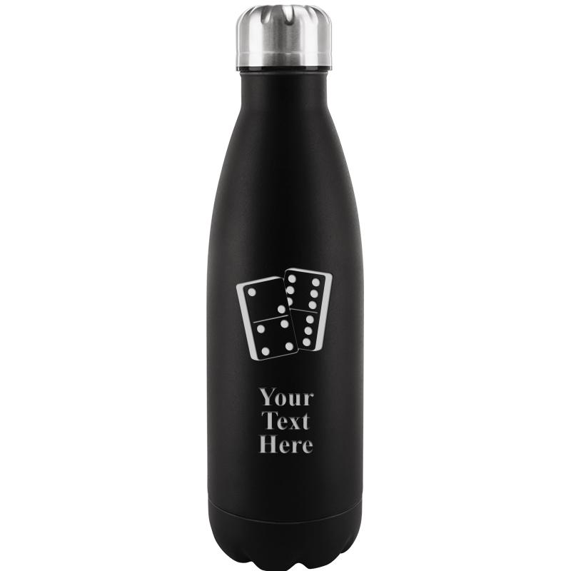 BLACK WATER BOTTLE 17 OZ