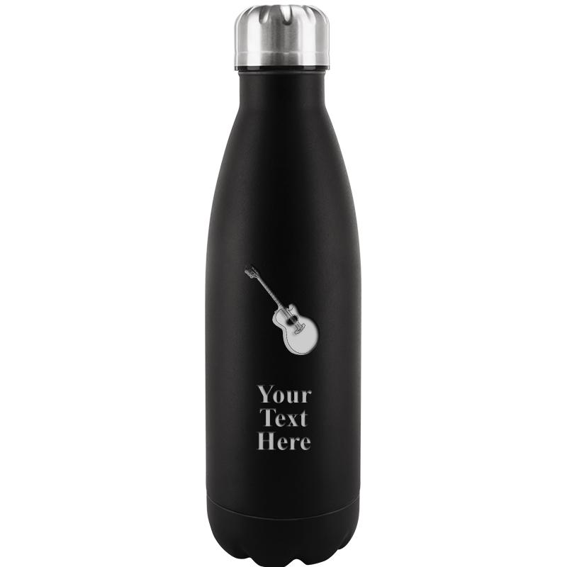 BLACK WATER BOTTLE 17 OZ