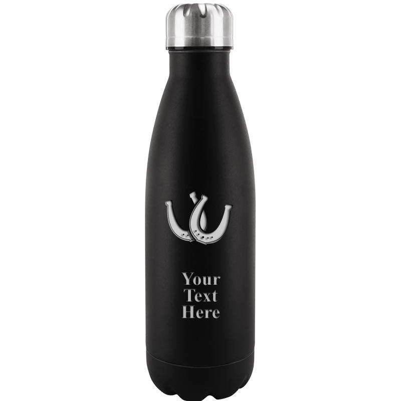 BLACK WATER BOTTLE 17 OZ