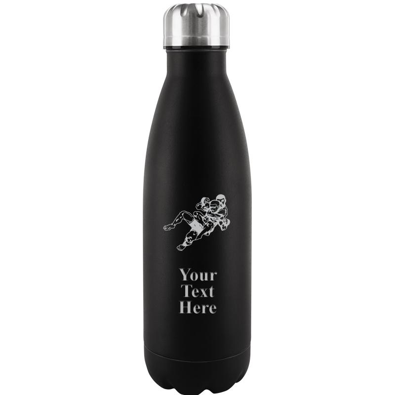 BLACK WATER BOTTLE 17 OZ