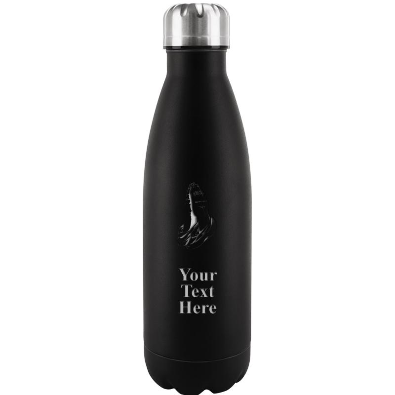 BLACK WATER BOTTLE 17 OZ
