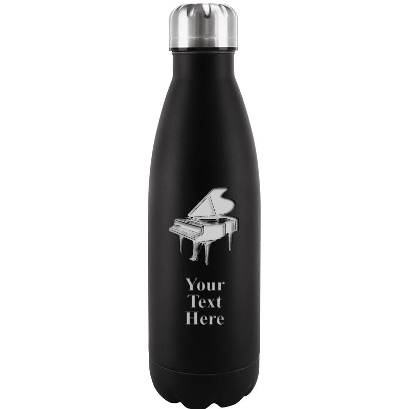BLACK WATER BOTTLE 17 OZ