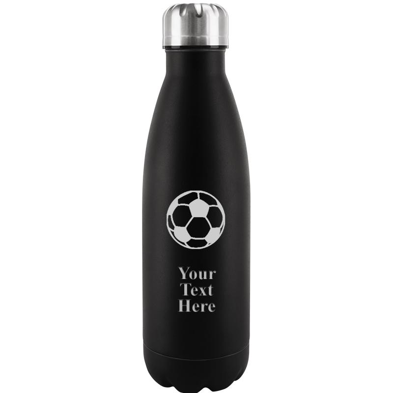 BLACK WATER BOTTLE 17 OZ