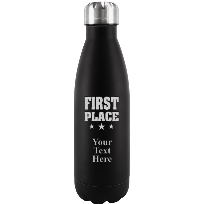BLACK WATER BOTTLE 17 OZ