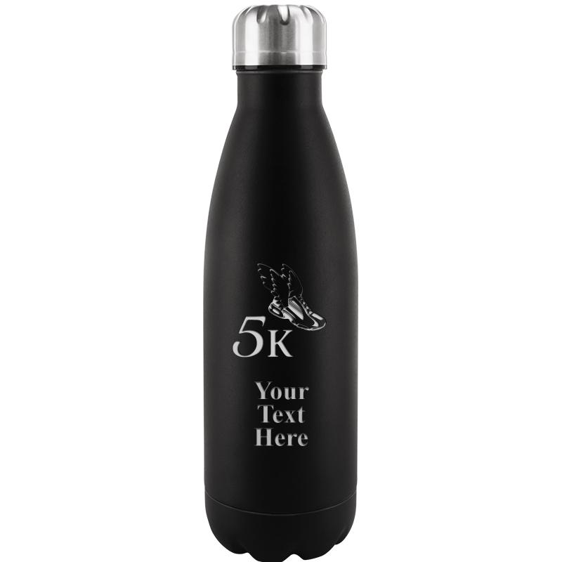 BLACK WATER BOTTLE 17 OZ