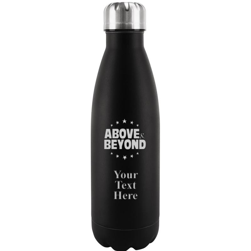 BLACK WATER BOTTLE 17 OZ