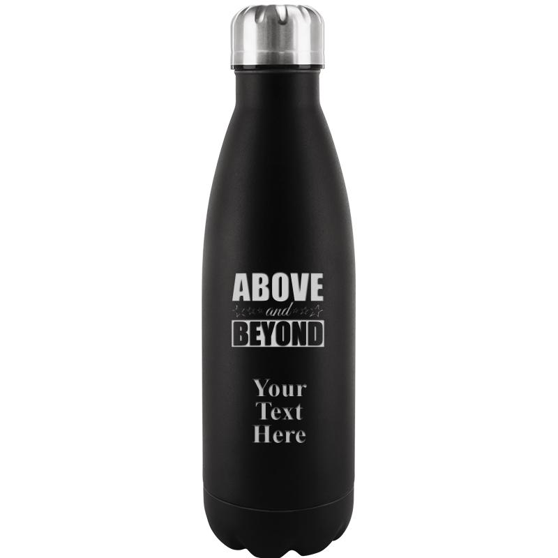 BLACK WATER BOTTLE 17 OZ