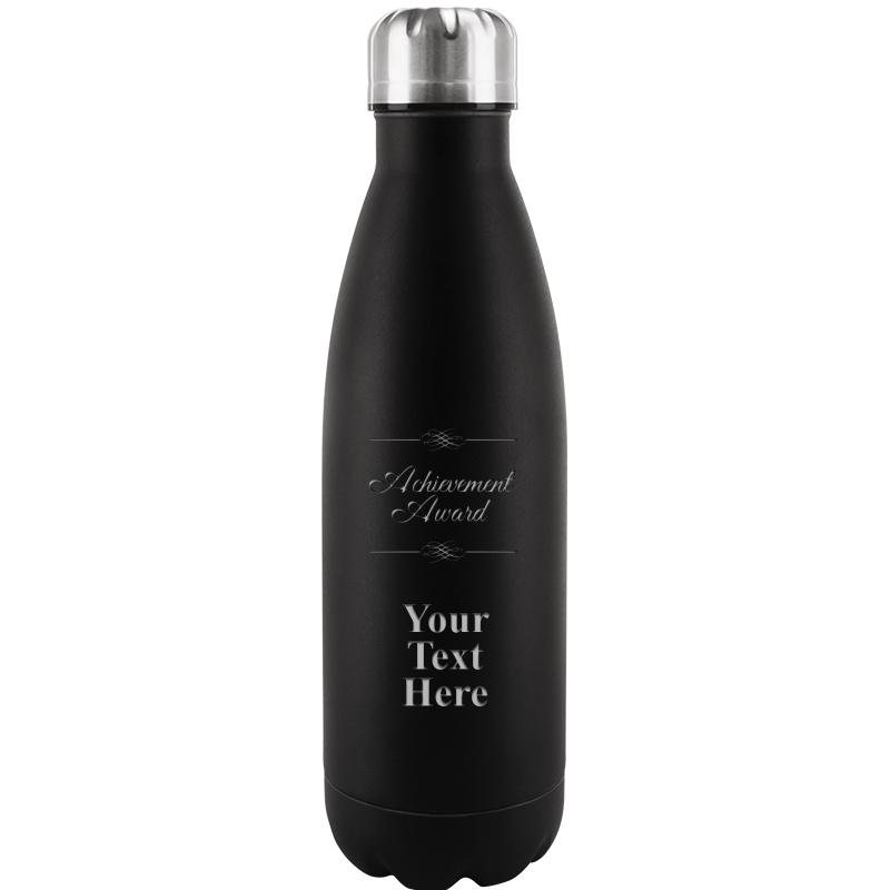BLACK WATER BOTTLE 17 OZ