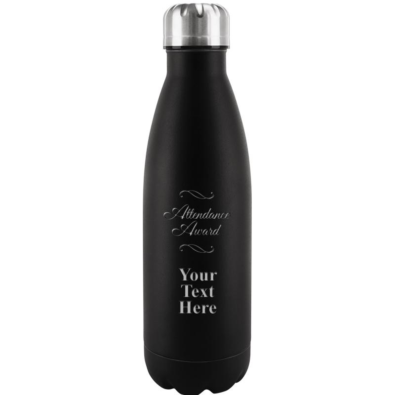BLACK WATER BOTTLE 17 OZ