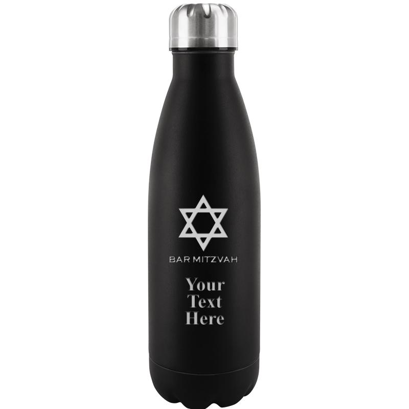 BLACK WATER BOTTLE 17 OZ