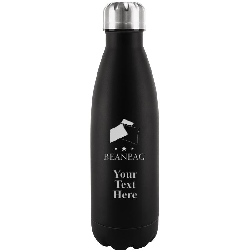 BLACK WATER BOTTLE 17 OZ