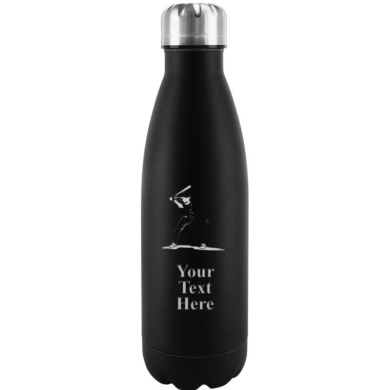 BLACK WATER BOTTLE 17 OZ