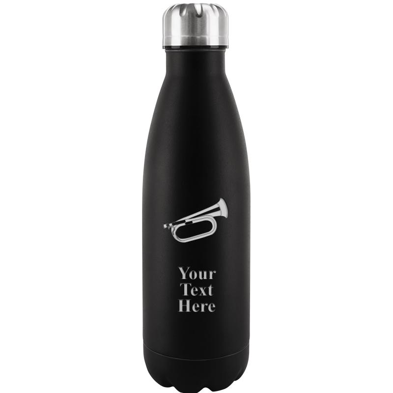 BLACK WATER BOTTLE 17 OZ