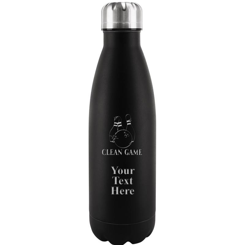 BLACK WATER BOTTLE 17 OZ