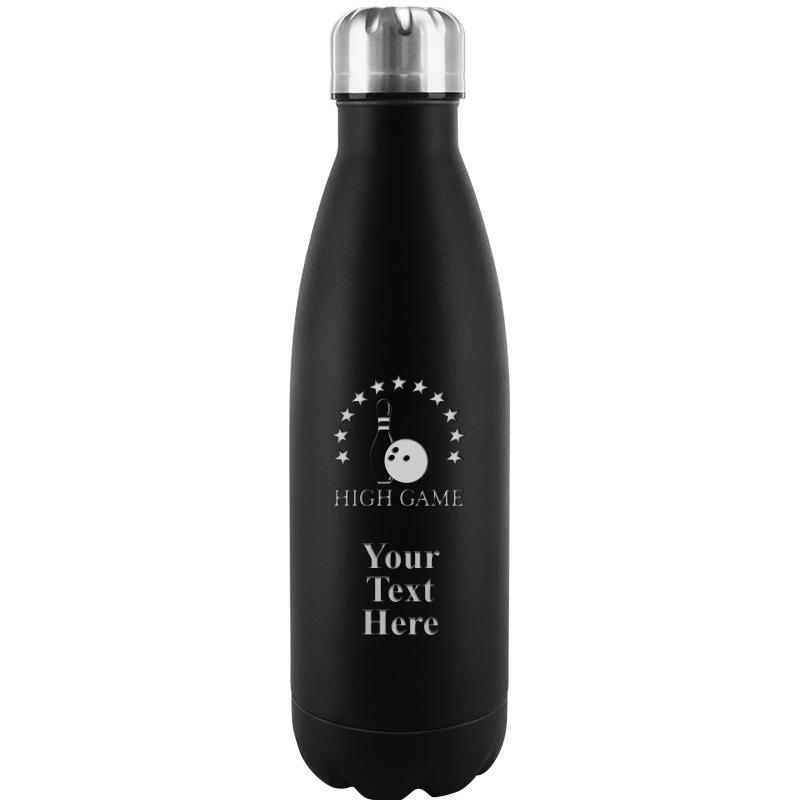 BLACK WATER BOTTLE 17 OZ