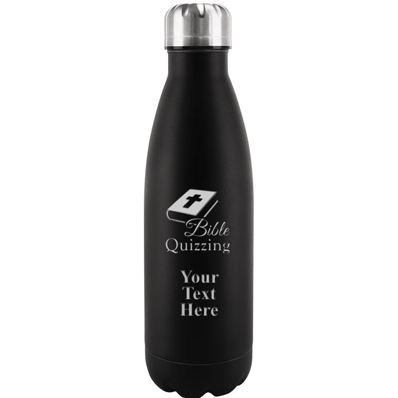 BLACK WATER BOTTLE 17 OZ