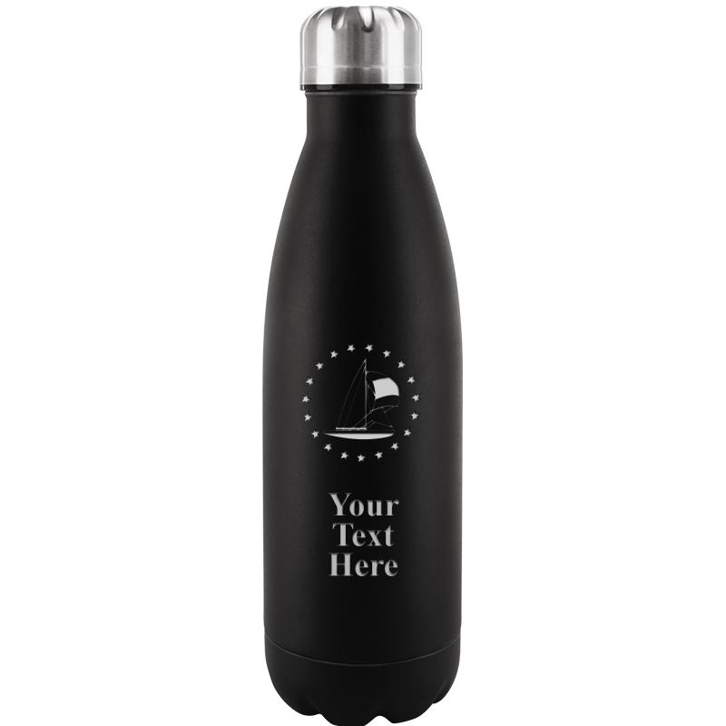 BLACK WATER BOTTLE 17 OZ