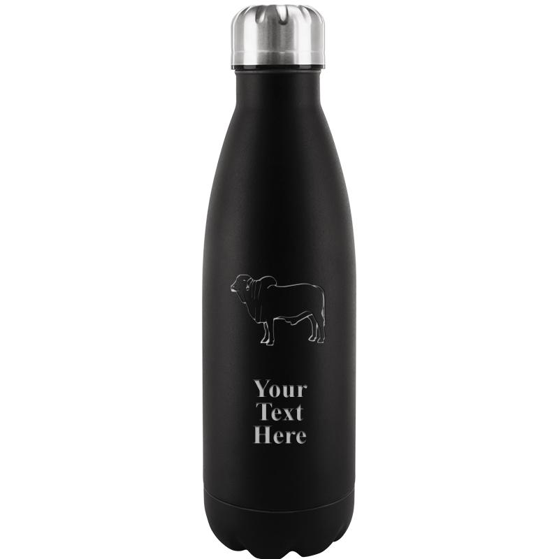 BLACK WATER BOTTLE 17 OZ