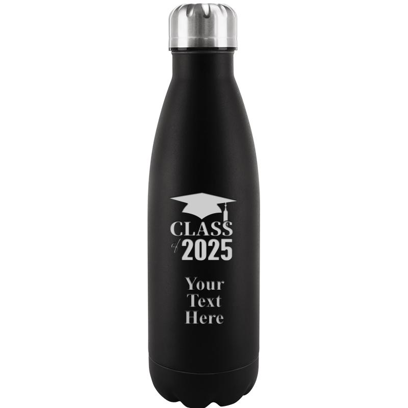 BLACK WATER BOTTLE 17 OZ