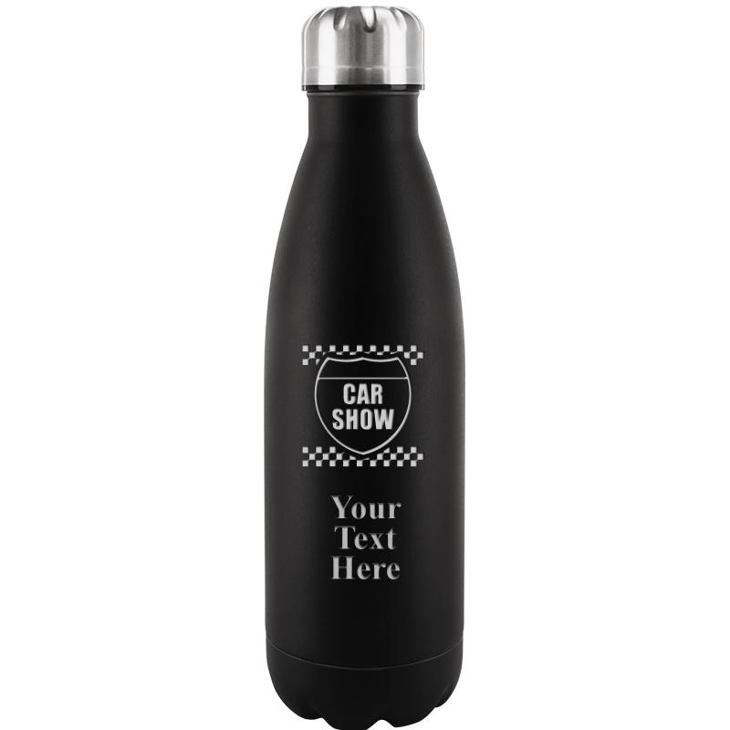 BLACK WATER BOTTLE 17 OZ