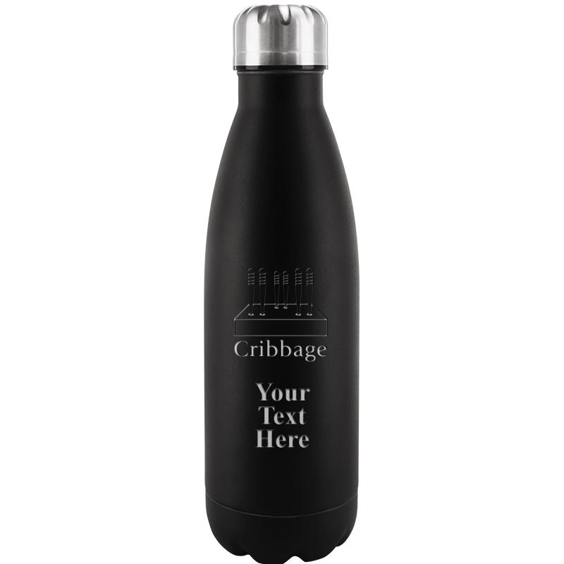 BLACK WATER BOTTLE 17 OZ