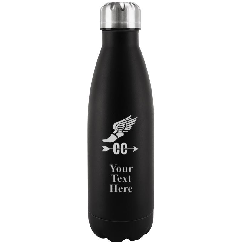 BLACK WATER BOTTLE 17 OZ