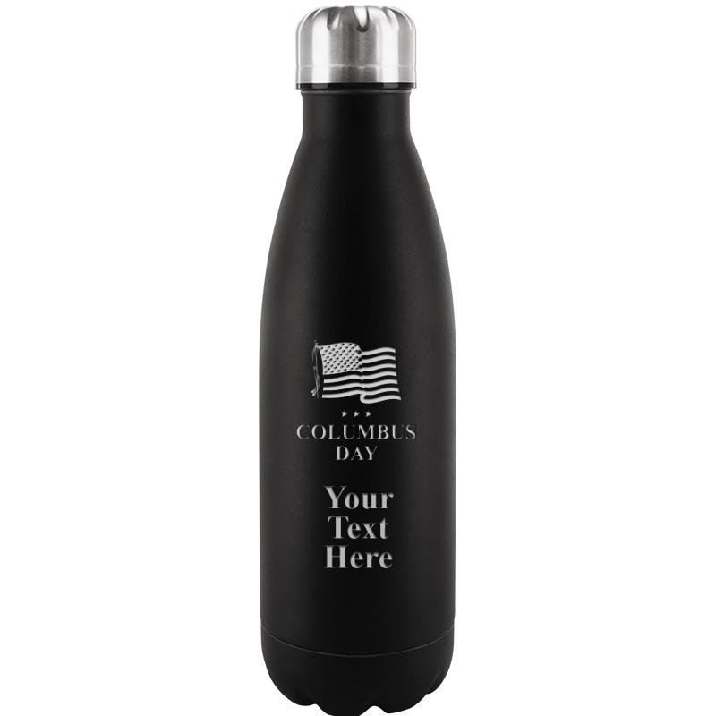 BLACK WATER BOTTLE 17 OZ
