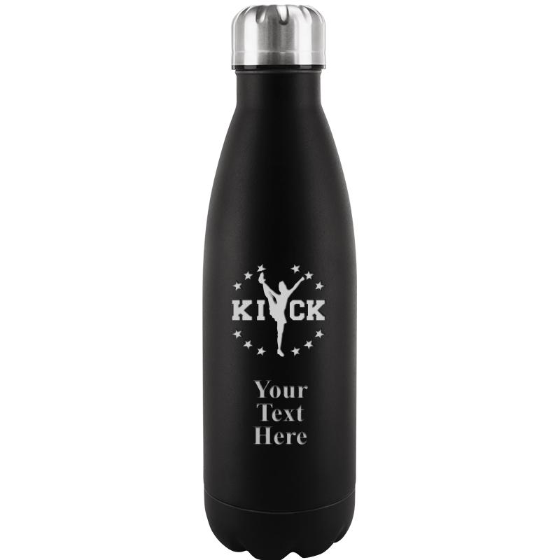 BLACK WATER BOTTLE 17 OZ