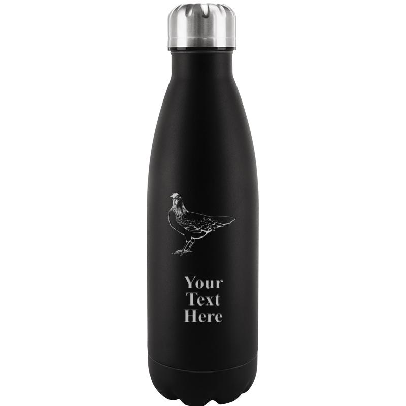 BLACK WATER BOTTLE 17 OZ