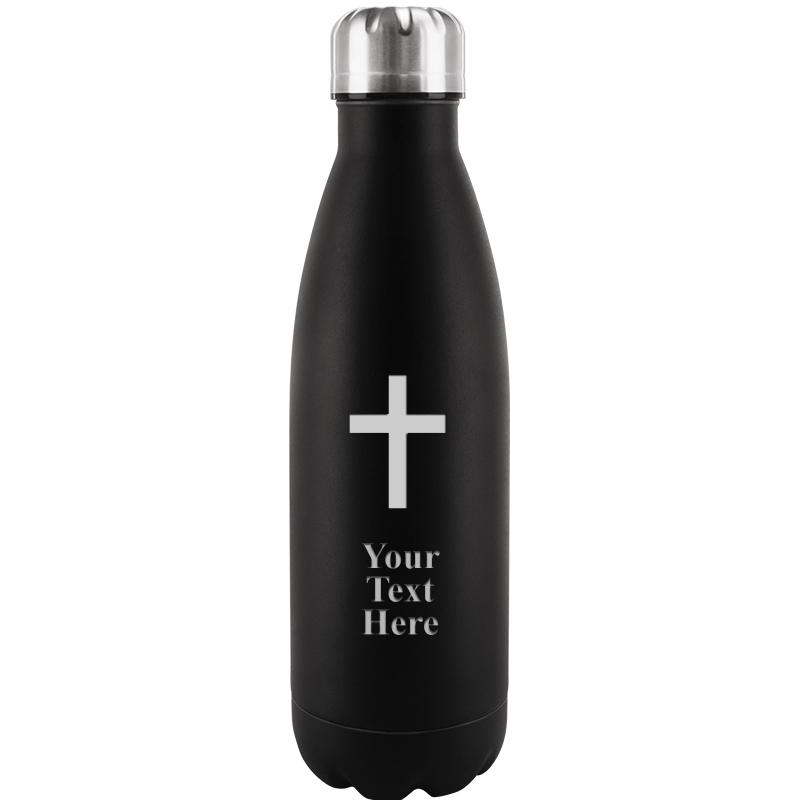 BLACK WATER BOTTLE 17 OZ