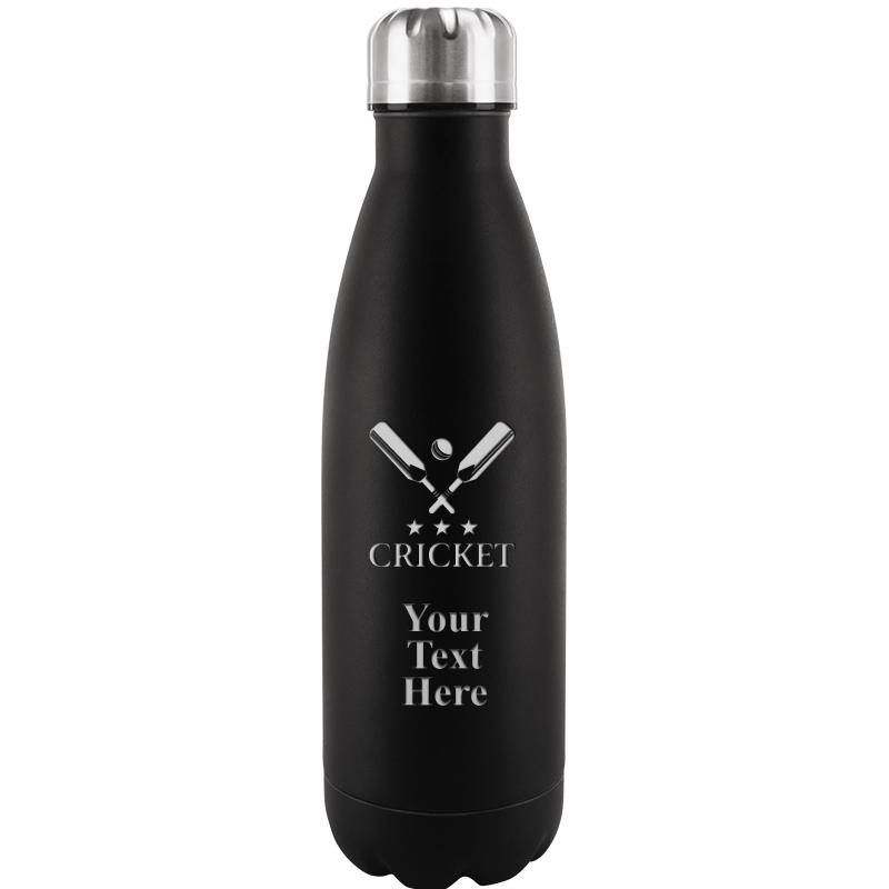 BLACK WATER BOTTLE 17 OZ