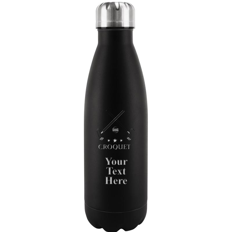 BLACK WATER BOTTLE 17 OZ