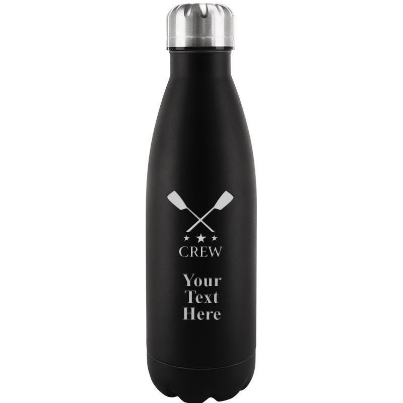 BLACK WATER BOTTLE 17 OZ
