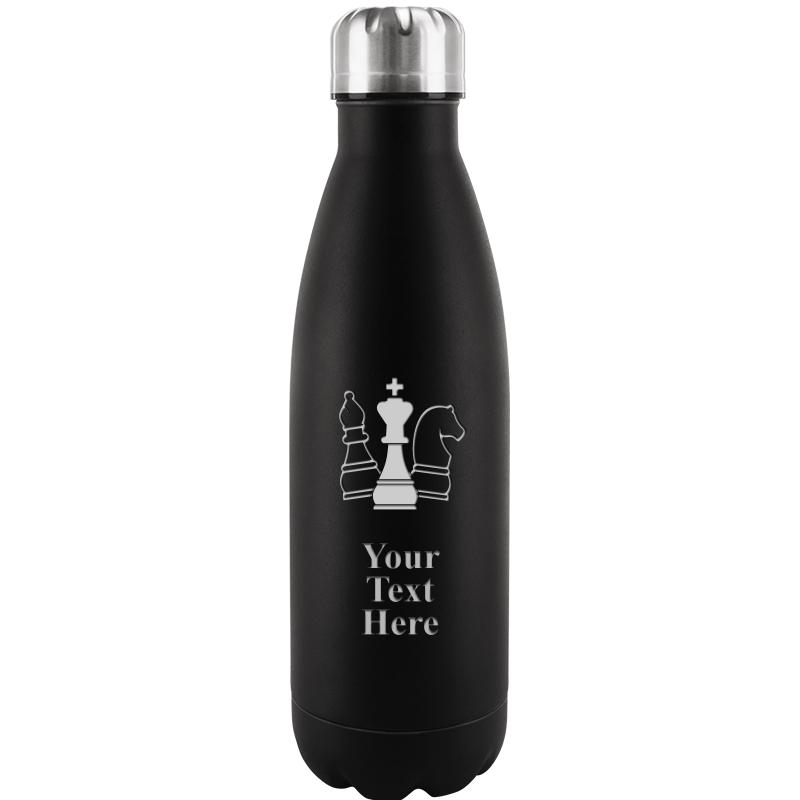 BLACK WATER BOTTLE 17 OZ
