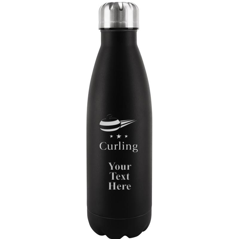 BLACK WATER BOTTLE 17 OZ