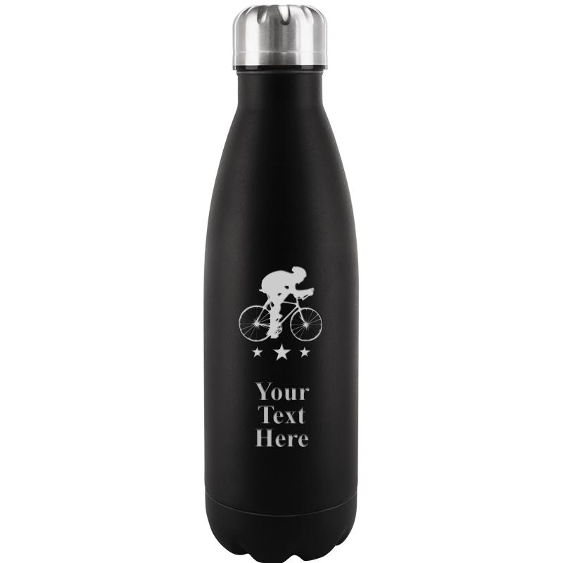 BLACK WATER BOTTLE 17 OZ