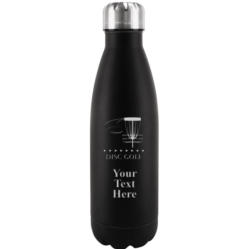 BLACK WATER BOTTLE 17 OZ