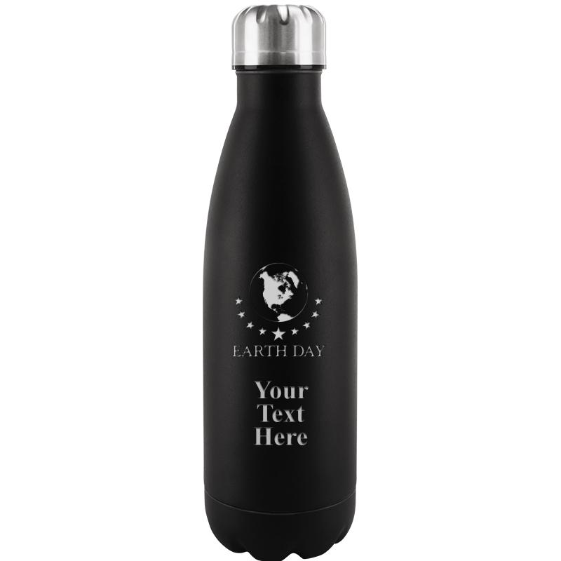 BLACK WATER BOTTLE 17 OZ