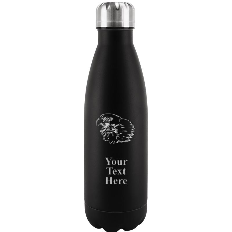 BLACK WATER BOTTLE 17 OZ