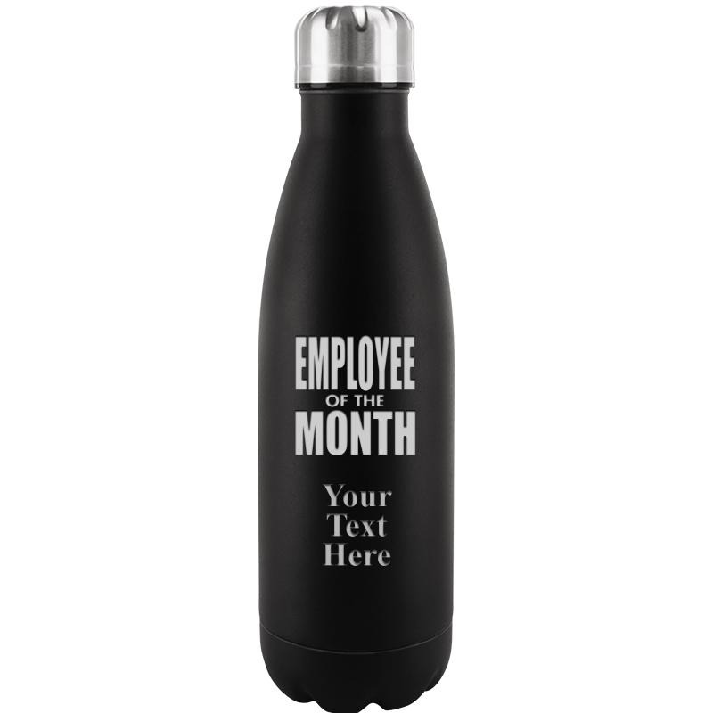 BLACK WATER BOTTLE 17 OZ