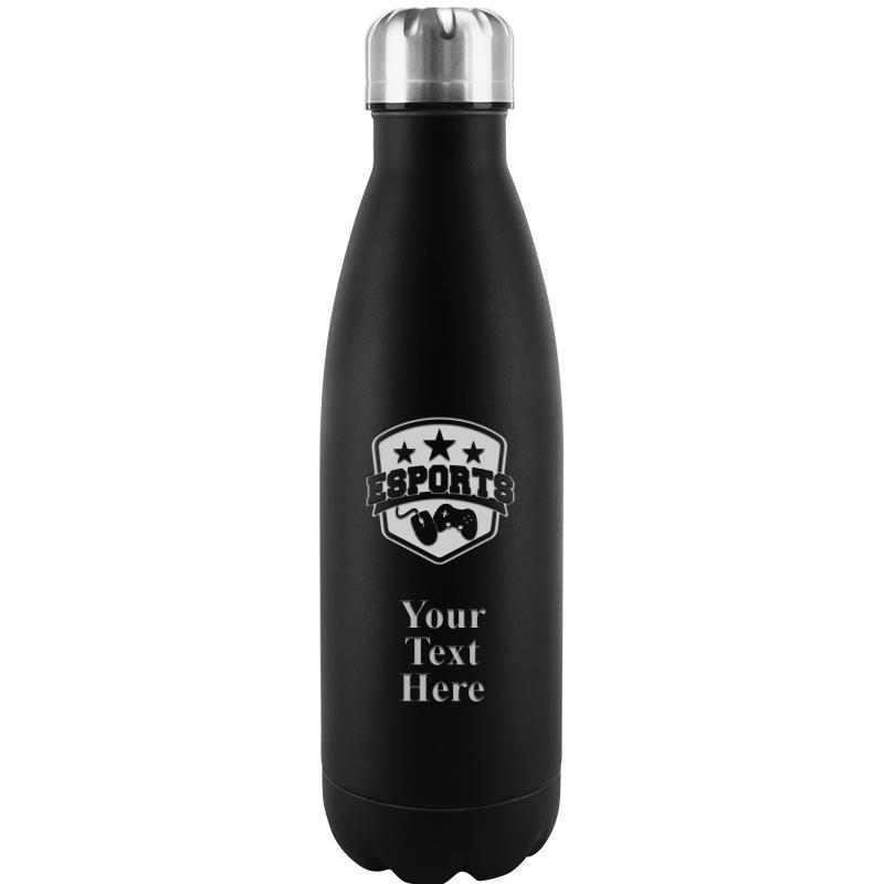 BLACK WATER BOTTLE 17 OZ