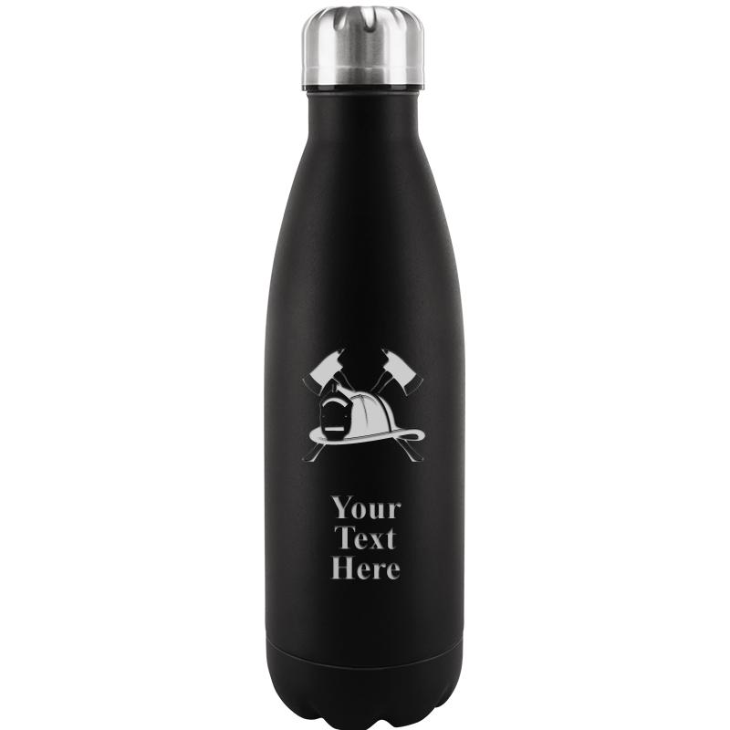 BLACK WATER BOTTLE 17 OZ