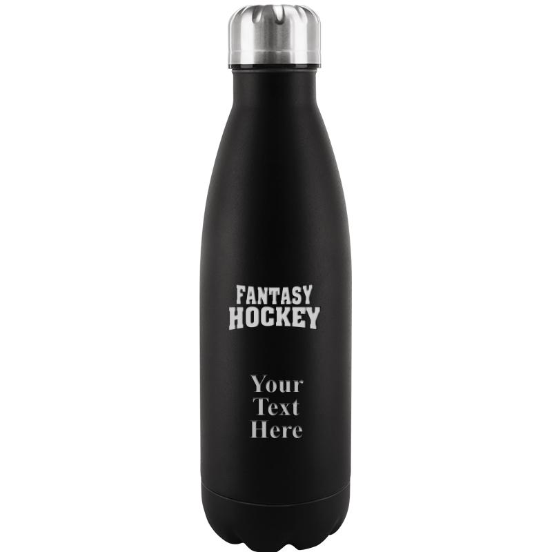 BLACK WATER BOTTLE 17 OZ