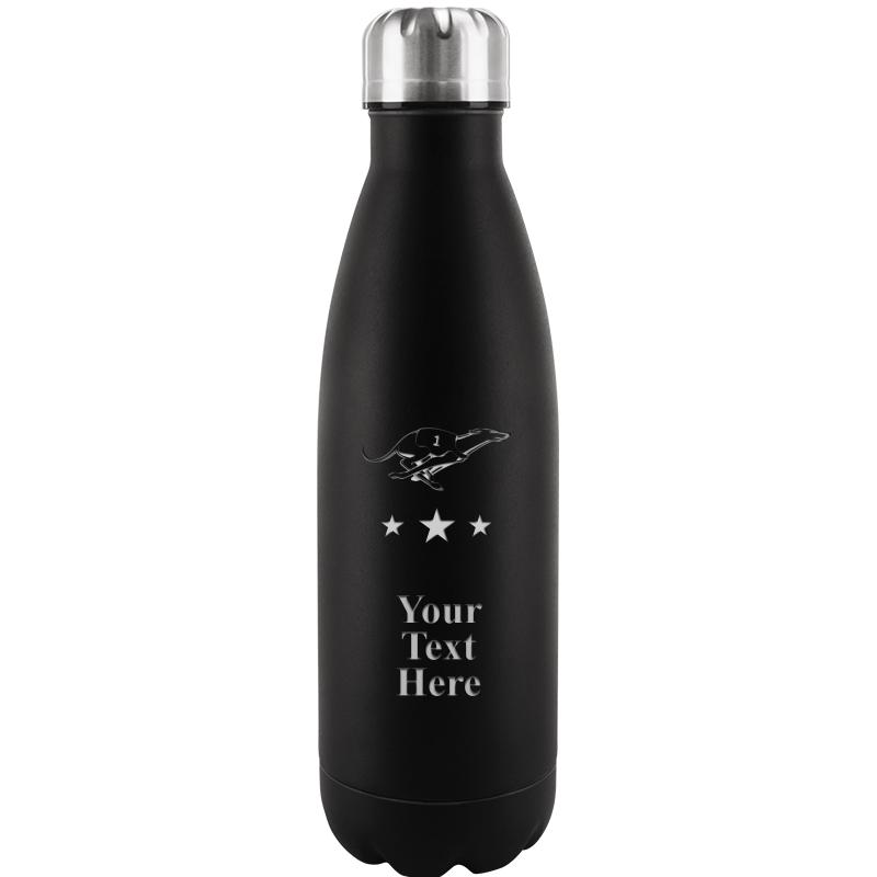 BLACK WATER BOTTLE 17 OZ