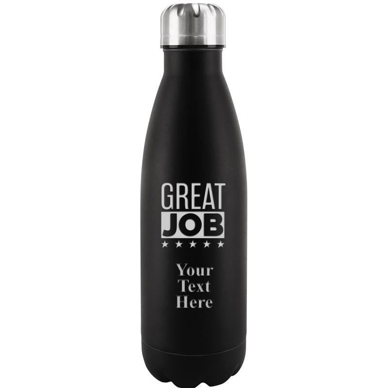 BLACK WATER BOTTLE 17 OZ